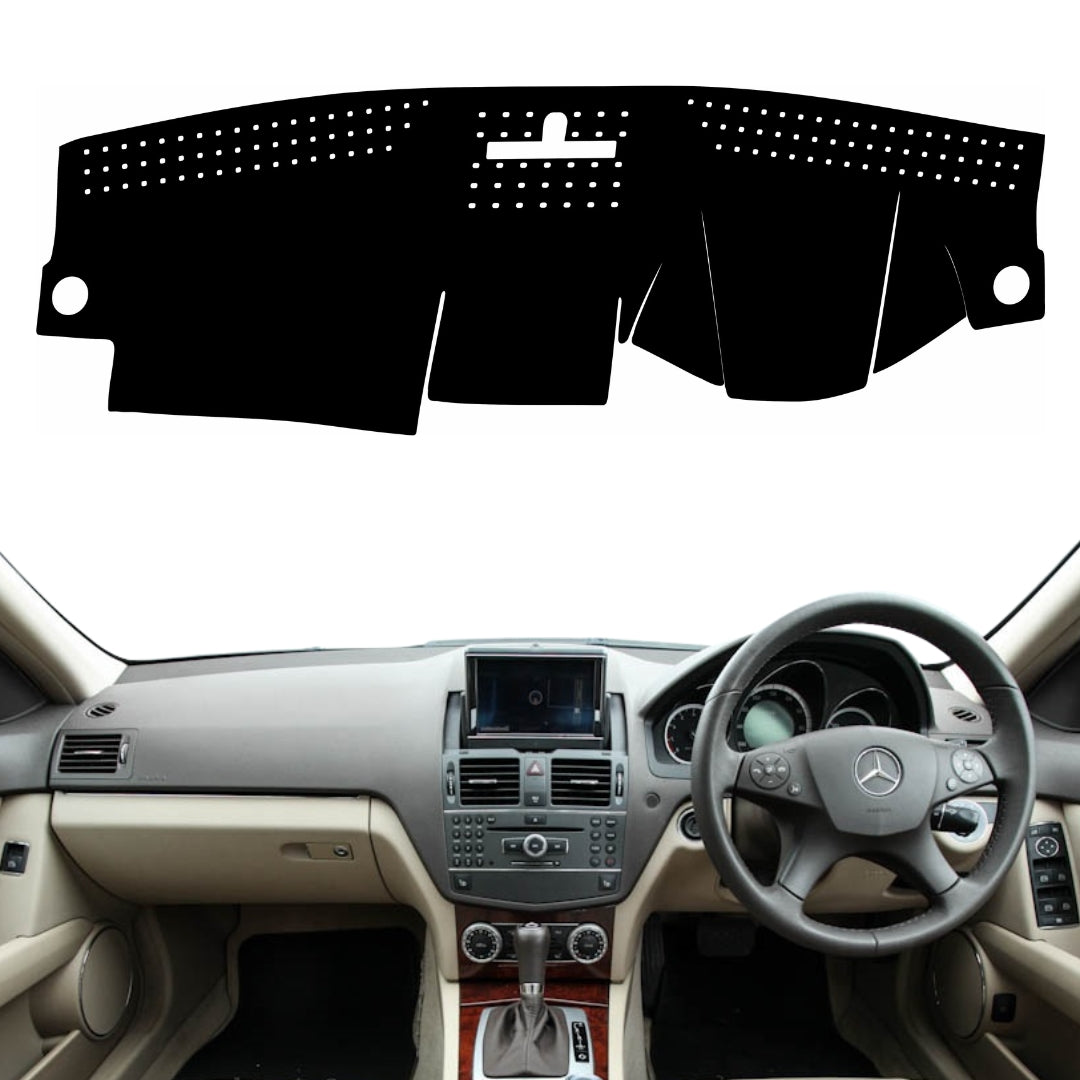 Mercedes-Benz C-Class 2009 To 2012 Car Dashborad Cover Mat