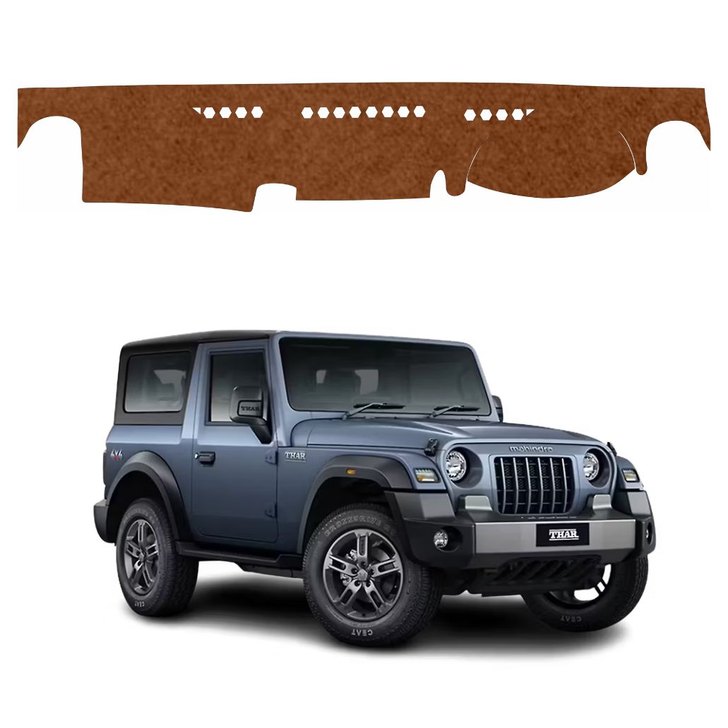 Mahindra Thar 2020 To 2026 Car Dashboard Car Dashborad Cover