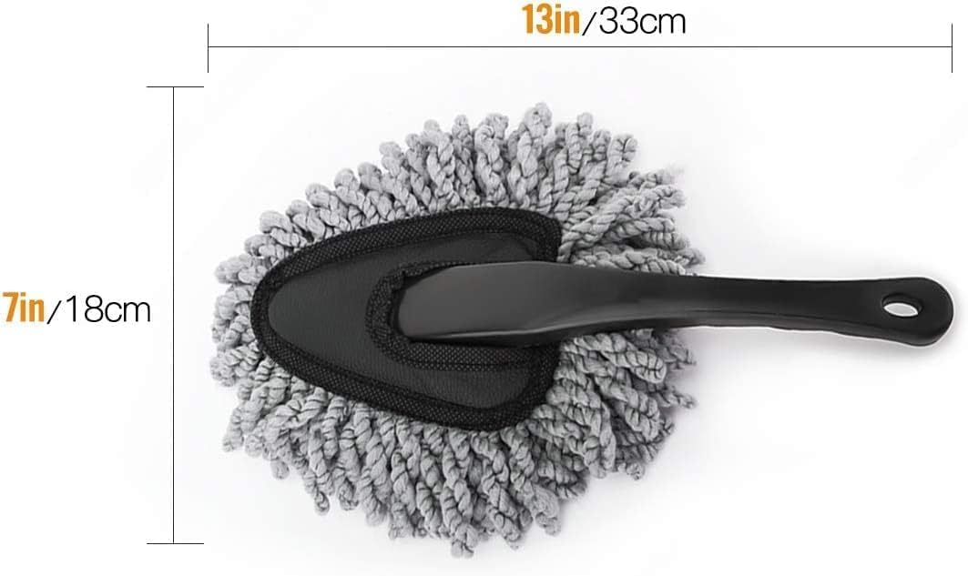 Car Duster Brush, 8 cm, Multipurpose Scratch-Free Cleaning Tool for Home and Auto