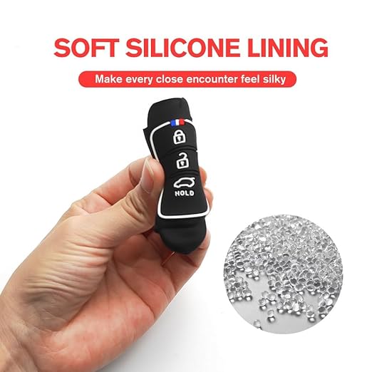 Premium Metal Alloy Car Key Cover | Compatible with Hyundai i20, Creta, Venue, Tucson, Alcazar, Verna, Xcent, Aura, Elantra