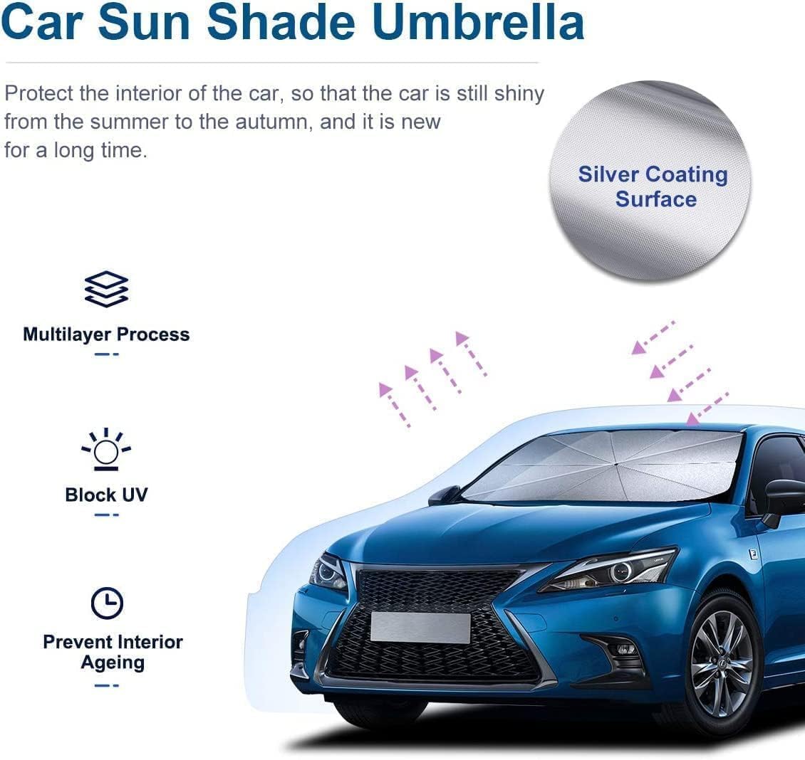 car dashboard sun shade protector
