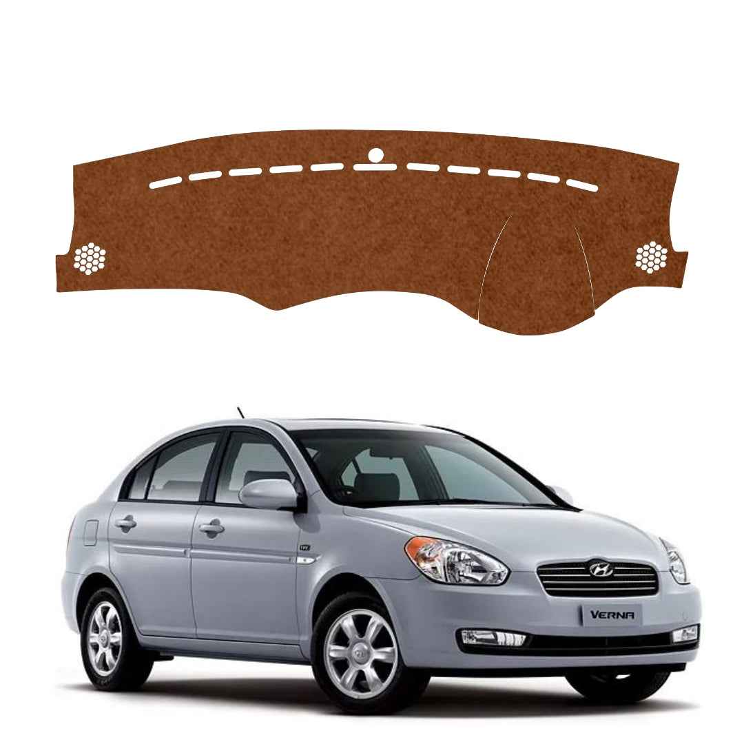 Hyundai Verna 2006 To 2011 Car Dashborad Cover Mat