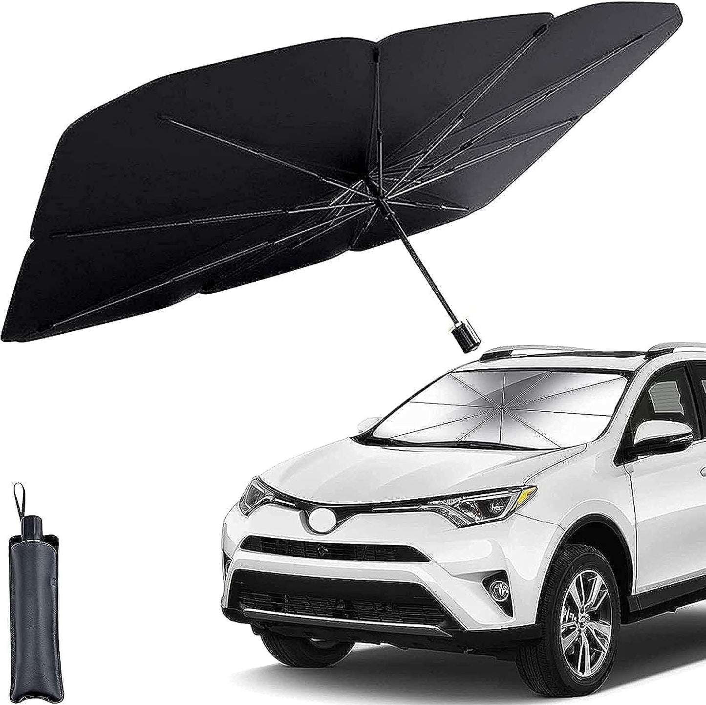 car dashboard sun shade protector