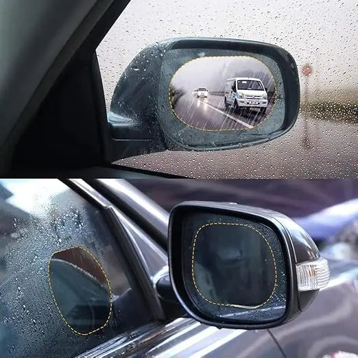 VINRIDE Car Mirror Rain Guard 2Pcs