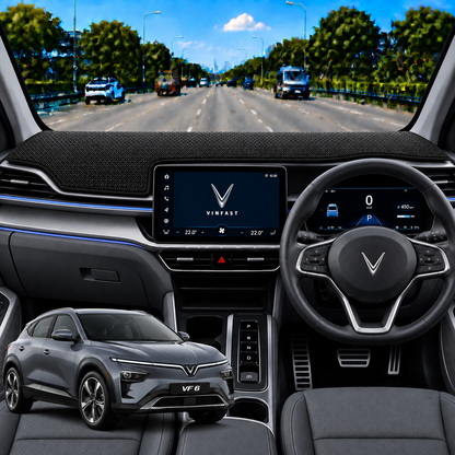 Vinfast VF 6 2025 To 2026 Car Dashboard Cover Mat (Grey)