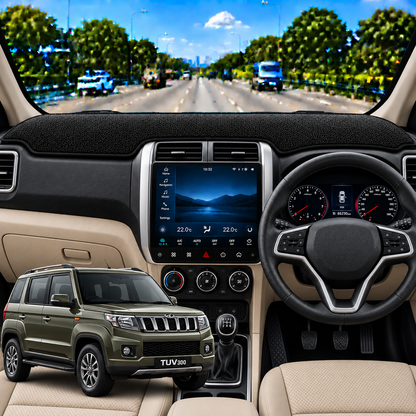 Mahindra Bolero Neo Plus 2024 To 2026 Car Dashboard Cover Mat (Grey)