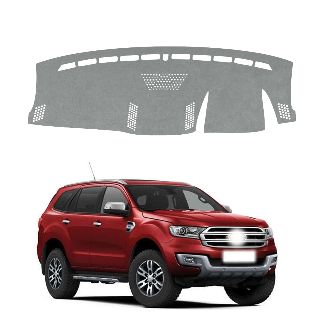 Ford Endeavour 2015 To 2021 Car Dashboard Cover Mat (Grey)