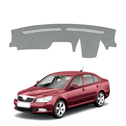 Skoda Laura 2005 To 2015 Car Dashboard Cover Mat (Grey)