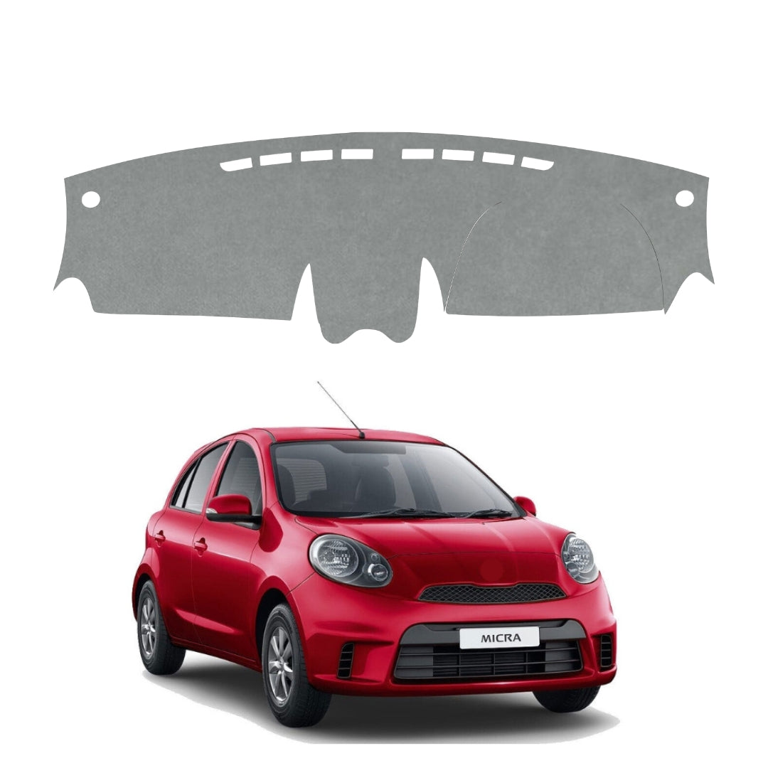 Renault Pulse 2012 To 2015 Car Dashboard Cover Mat (Grey)