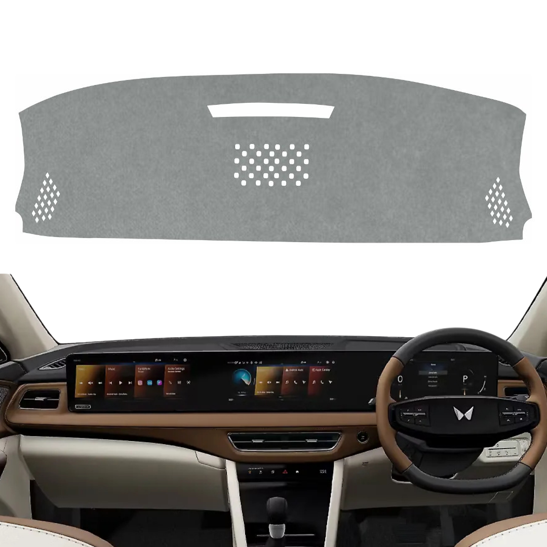 Mahindra XEV 9E 2025 To 2026 Car Dashboard Cover Mat (Grey)