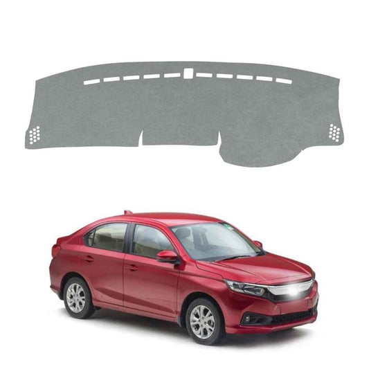 Honda Amaze 2nd Gen 2018 To 2026 Car Dashboard Cover Mat (Grey)