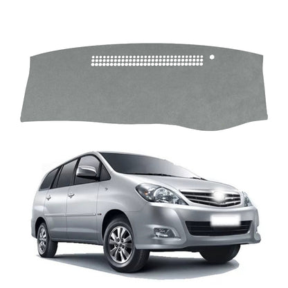Toyota Innova 2005 To 2015 Car Dashboard Cover Mat (Grey)