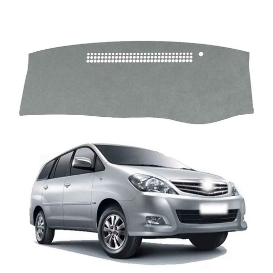 Toyota Innova 2005 To 2015 Car Dashboard Cover Mat (Grey)