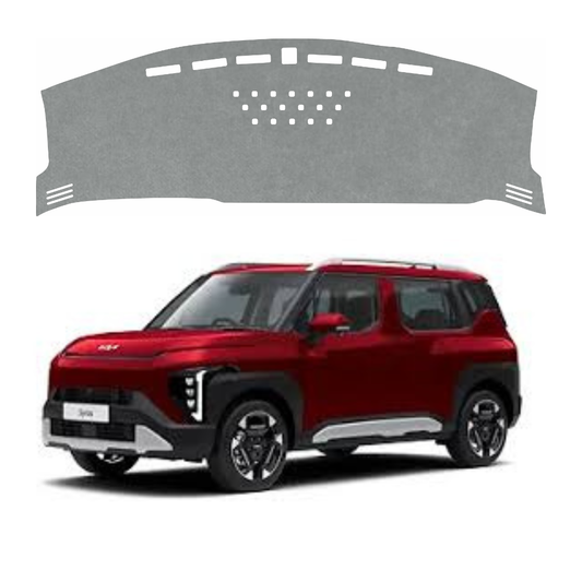 Kia Syros 2025 To 2026 Car Dashboard Cover Mat (Grey)