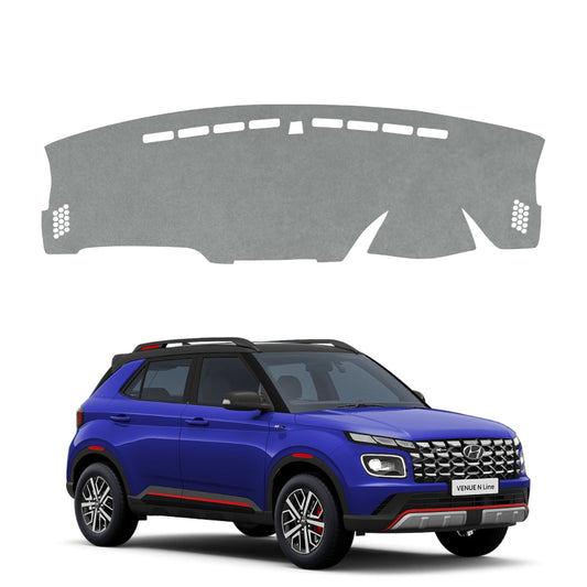 Hyundai Venue N Line 2022 To 2025 Car Dashboard Cover Mat (Grey)