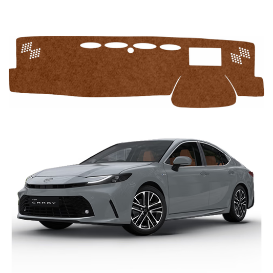 Toyota Camry 2025 To 2026 Car Dashboard Mat (Brown)