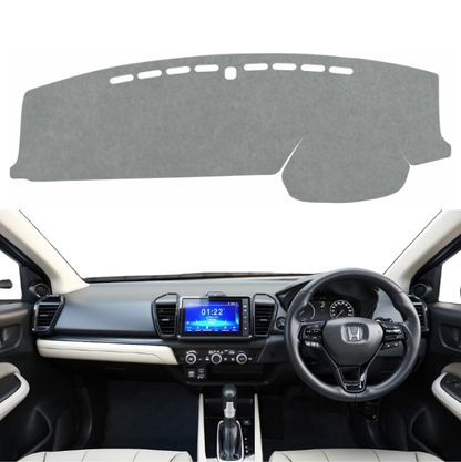 Honda City Hybrid 2022 To 2026 Car Dashboard Cover Mat (Grey)