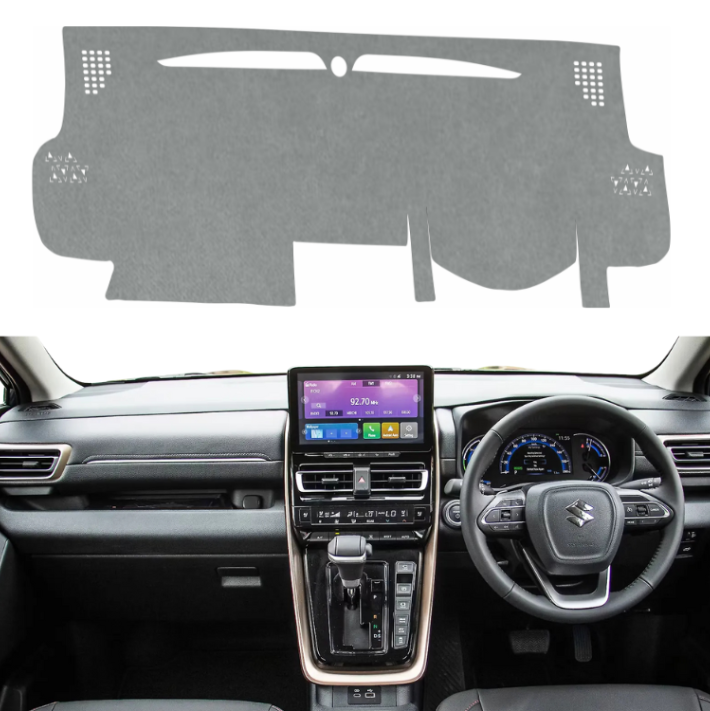 Maruti Suzuki Invicto 2023 To 2026 Car Dashboard Cover Mat (Grey)