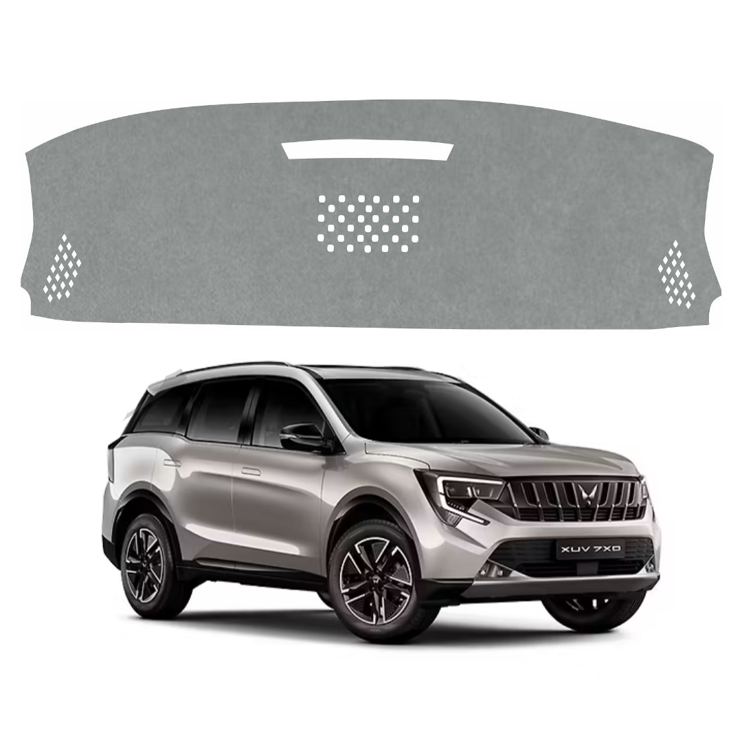 Mahindra XUV 7XO 2025 TO 2026 Car Dashboard Cover Mat (Grey)