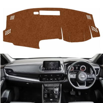 Nissan X-Trail 2024 To 2026 Car Dashboard Mat (Brown)