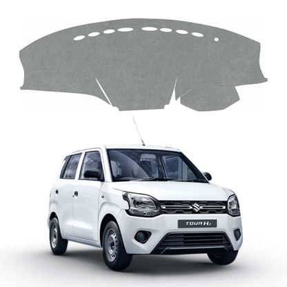Maruti Suzuki Wagon-R Tour H3 2022 To 2026 Car Dashboard Cover Mat (Grey)