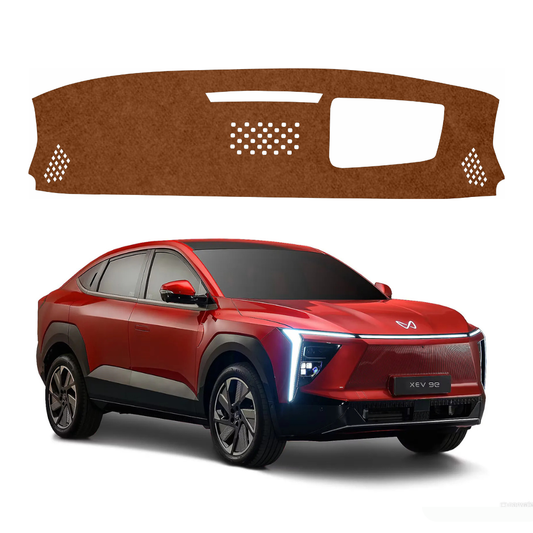 Mahindra XEV 9E HUD 2025 To 2026 Car Dashboard Mat (Brown)