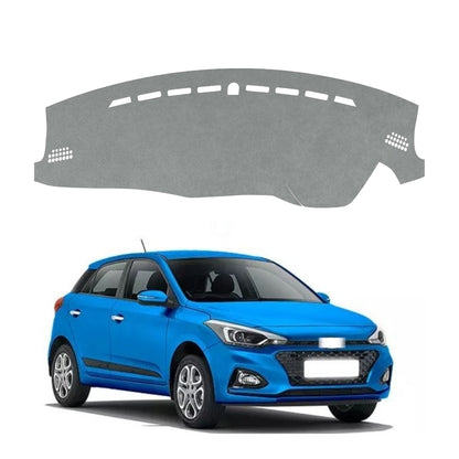 Hyundai Elite I20 2014 To 2020 Car Dashboard Cover Mat (Grey)