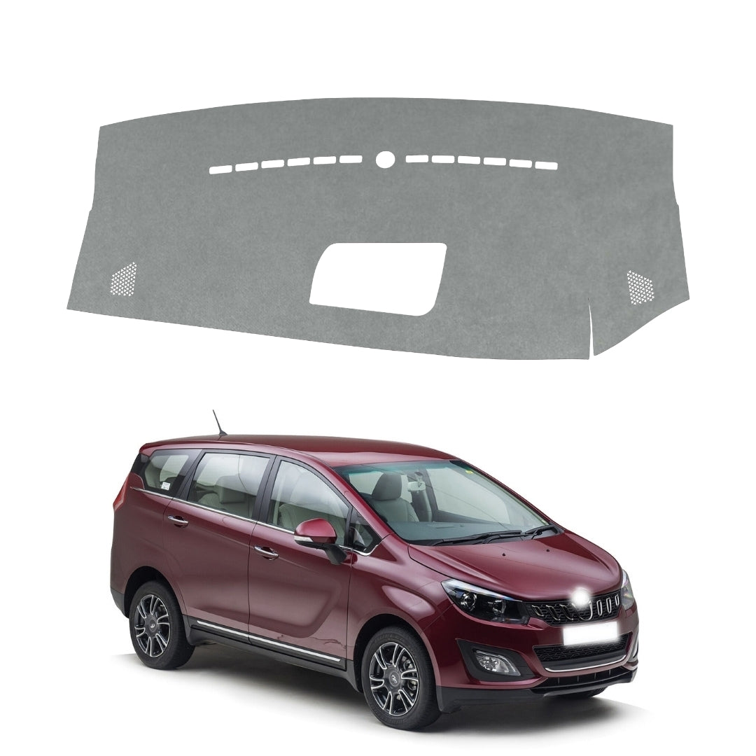 Mahindra Marazzo 2018 To 2026 Car Dashboard Cover Mat (Grey)