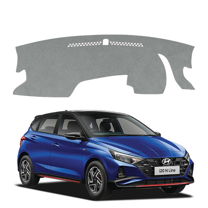 Hyundai i20 N Line 2021 To 2026 Car Dashboard Cover Mat (Grey)