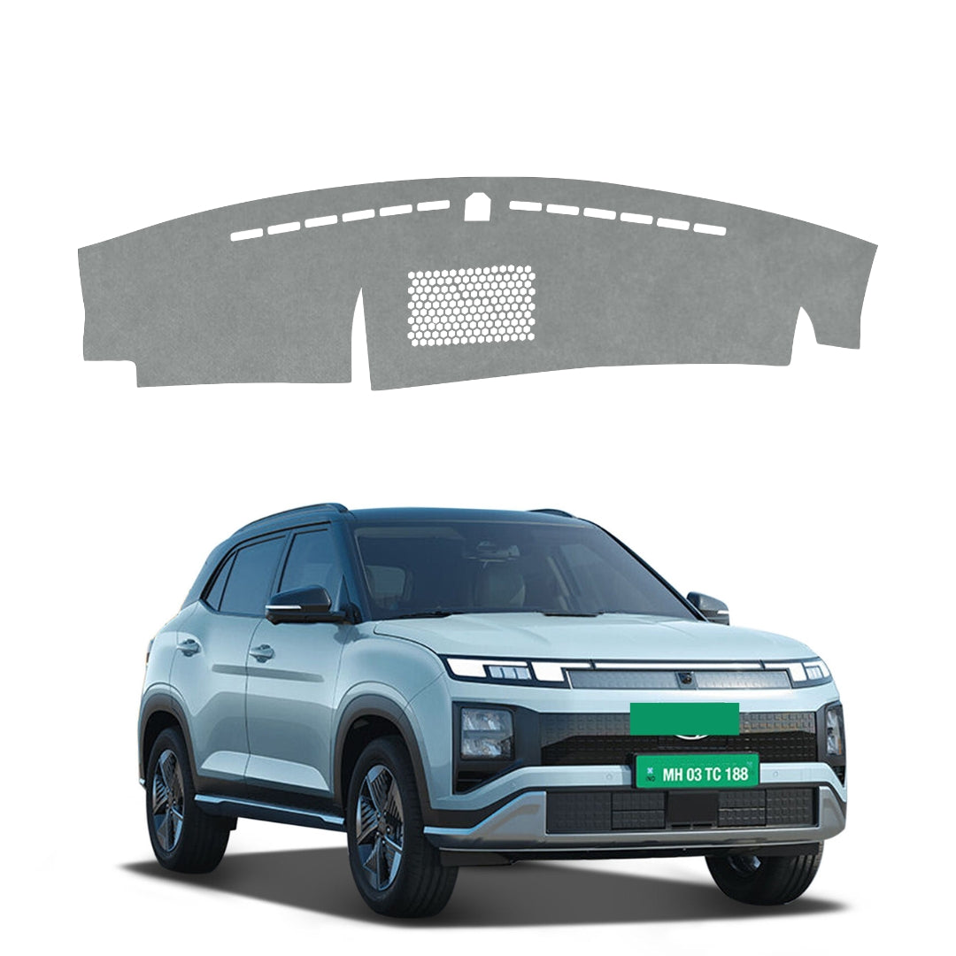 Hyundai Creta EV 2024 To 2026 Car Dashboard Cover Mat (Grey)