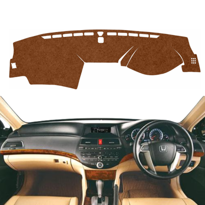 Honda Accord 2008 To 2012 Car Dashboard Mat (Brown)