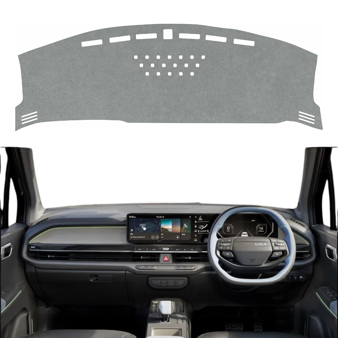 Kia Syros 2025 To 2026 Car Dashboard Cover Mat (Grey)