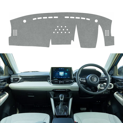Maruti Suzuki Victoris 2025 To 2026 Car Dashboard Cover Mat (Grey)