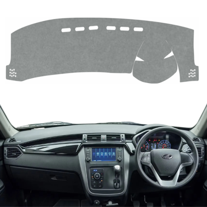 Mahindra KUV100 2016 To 2023 Car Dashboard Cover Mat (Grey)