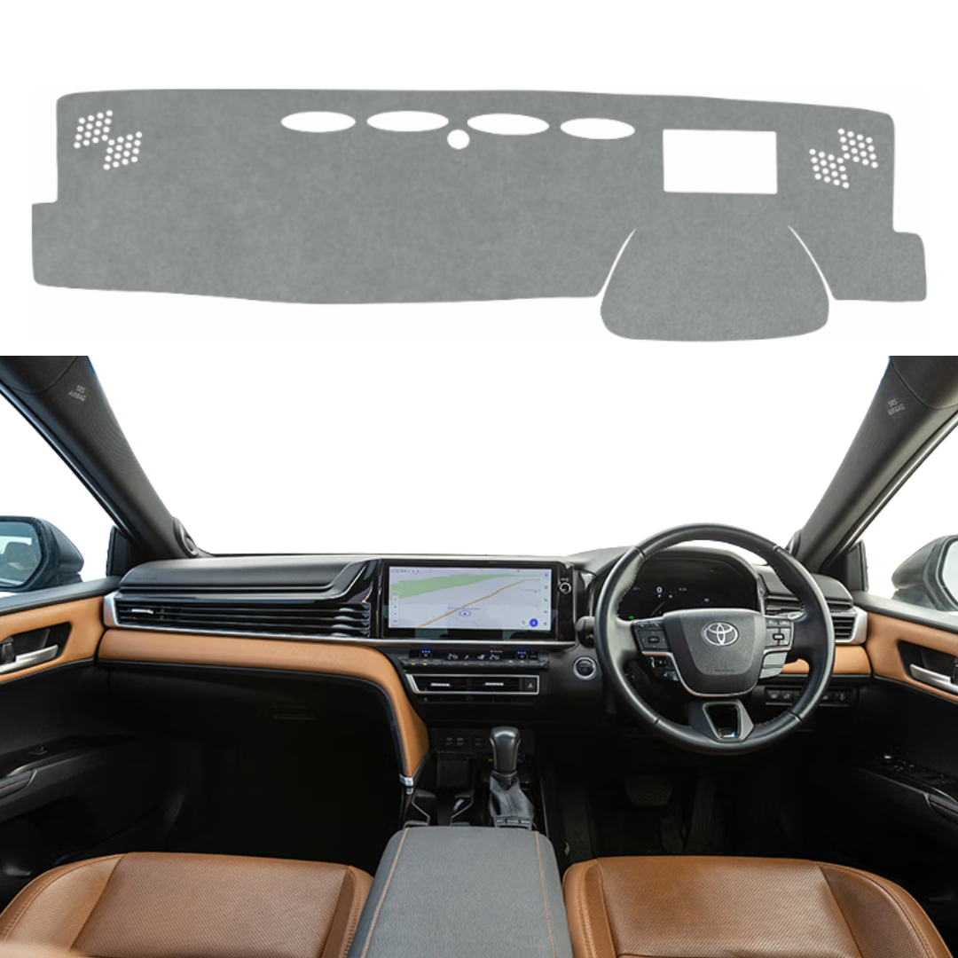 Toyota Camry 2025 To 2026 Car Dashboard Cover Mat (Grey)