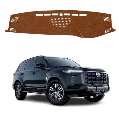MG Majestor 2026 Car Dashboard Mat (Brown)