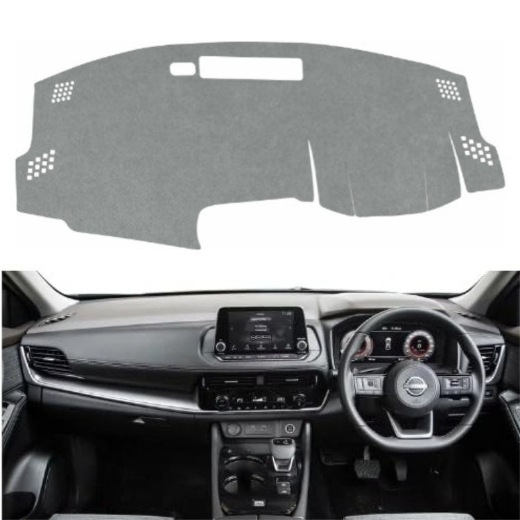 Nissan X-Trail 2024 To 2026 Car Dashboard Cover Mat (Grey)