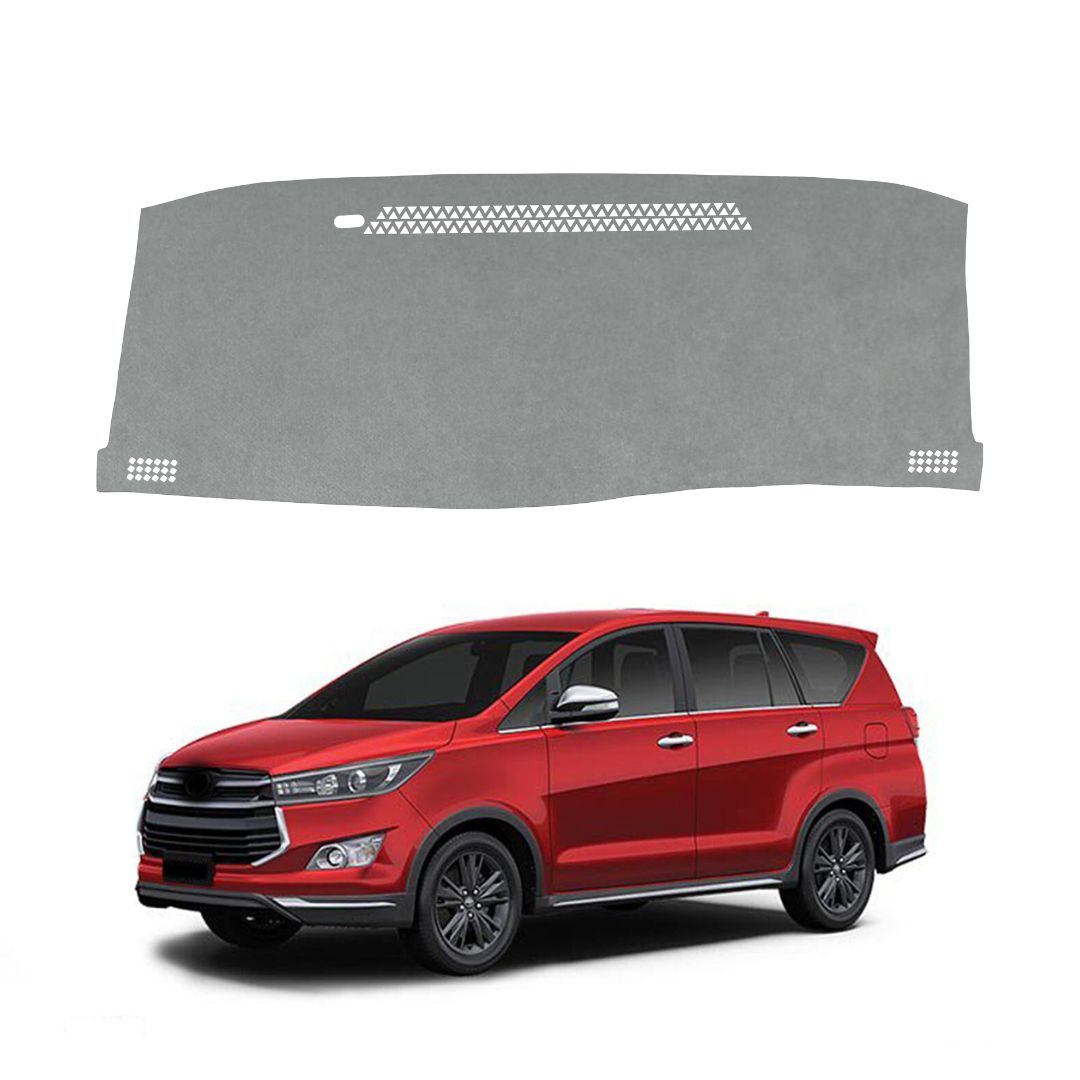 Toyota Innova Crysta 2015 To 2026 Car Dashboard  Cover Mat (Grey)