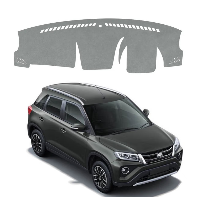Toyota Urban Cruiser 2020 To 2022 Car Dashboard Cover Mat (Grey)