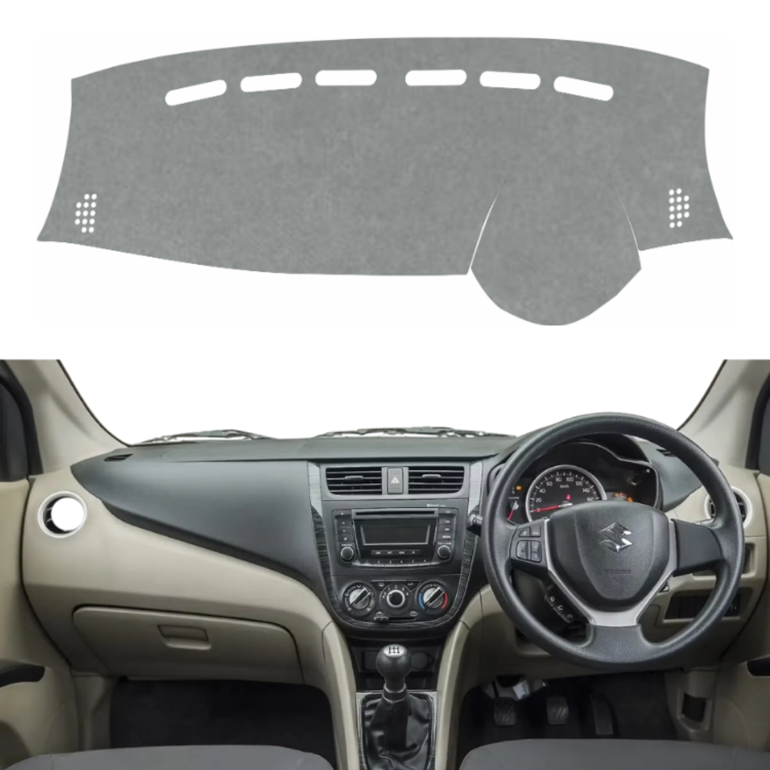 Maruti Suzuki Celerio 2017 To 2021 Car Dashboard Cover Mat (Grey)