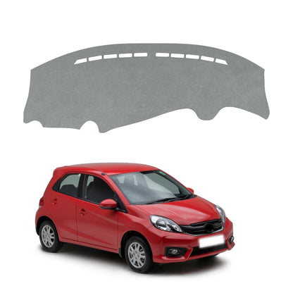 Honda Brio 2011 To 2016 Car Dashboard Cover Mat (Grey)