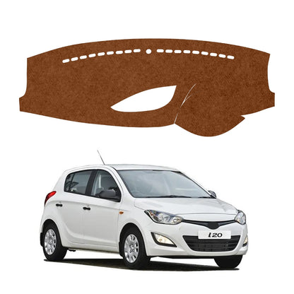 Hyundai I20 2008 To 2014 Car Dashboard Mat (Brown)