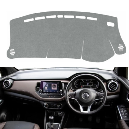 Nissan Kicks 2019 To 2023 Car Dashboard Cover Mat (Grey)