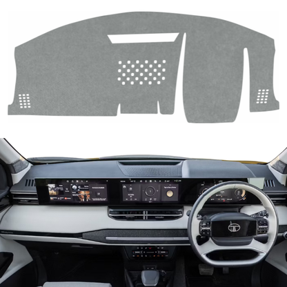Tata Sierra 2026 Car Dashboard Cover Mat (Grey)