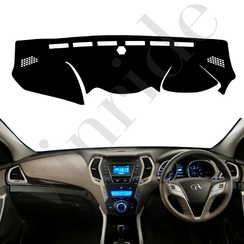 hyundai santafee car dashbord cover, car accesories, car mate, all car accesories,safe car, safe dashbord, cover,laxury look,