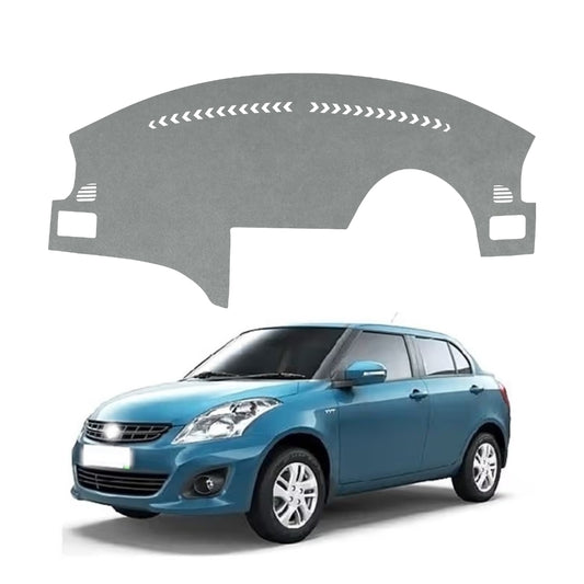 Maruti Suzuki Swift Dzire 2011 To 2017 Car Dashboard Cover Mat (Grey)