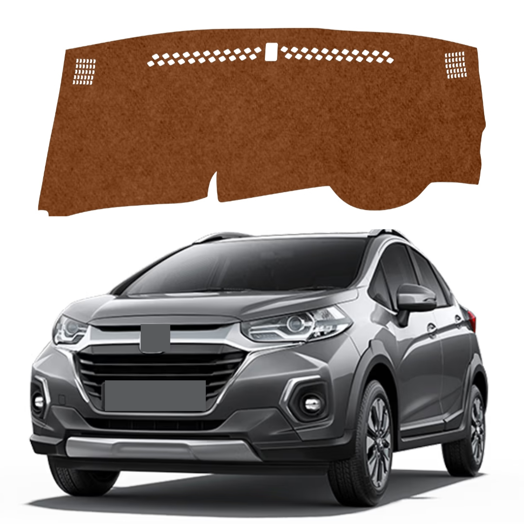 Honda WR-V 2017 To 2023 Car Dashboard Mat (Brown)
