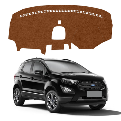 Ford EcoSport 2017 To 2022 Car Dashboard Mat (Brown)