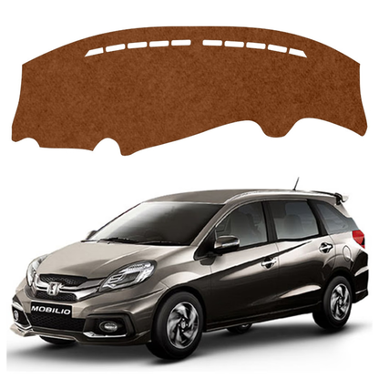 Honda Mobilio 2014 To 2018 Car Dashboard Cover Mat (Brown)