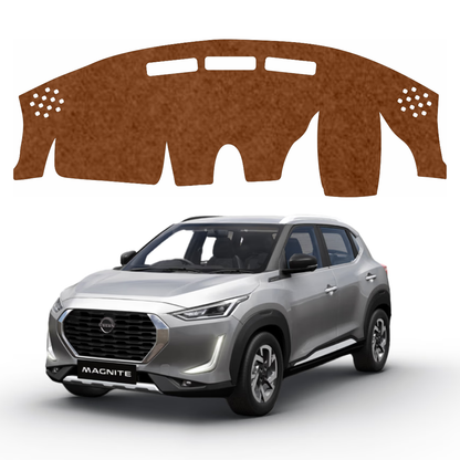 Nissan Magnite 2020 To 2026 Car Dashboard Mat (Brown)